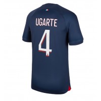 Paris Saint-Germain Manuel Ugarte #4 Replica Home Shirt 2023-24 Short Sleeve